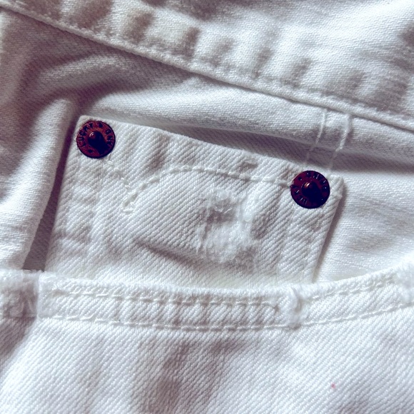 Lucky's Dungarees Jeans (White) - Picture 7 of 9